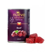 Nuevo Super Premium Beef Храна за котки над 1 година с говеждо месо 